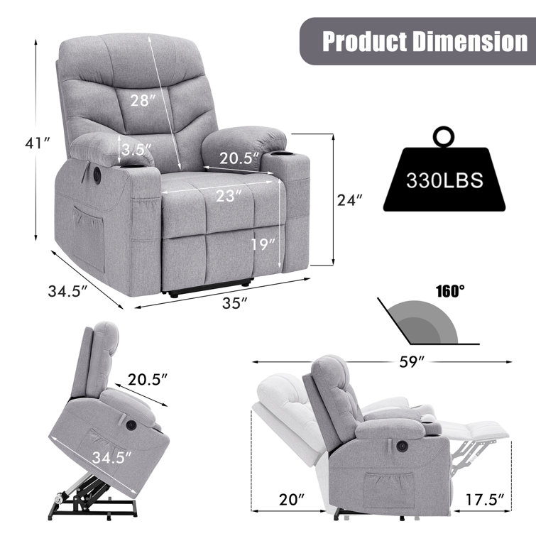 Bradford best sale electric recliner